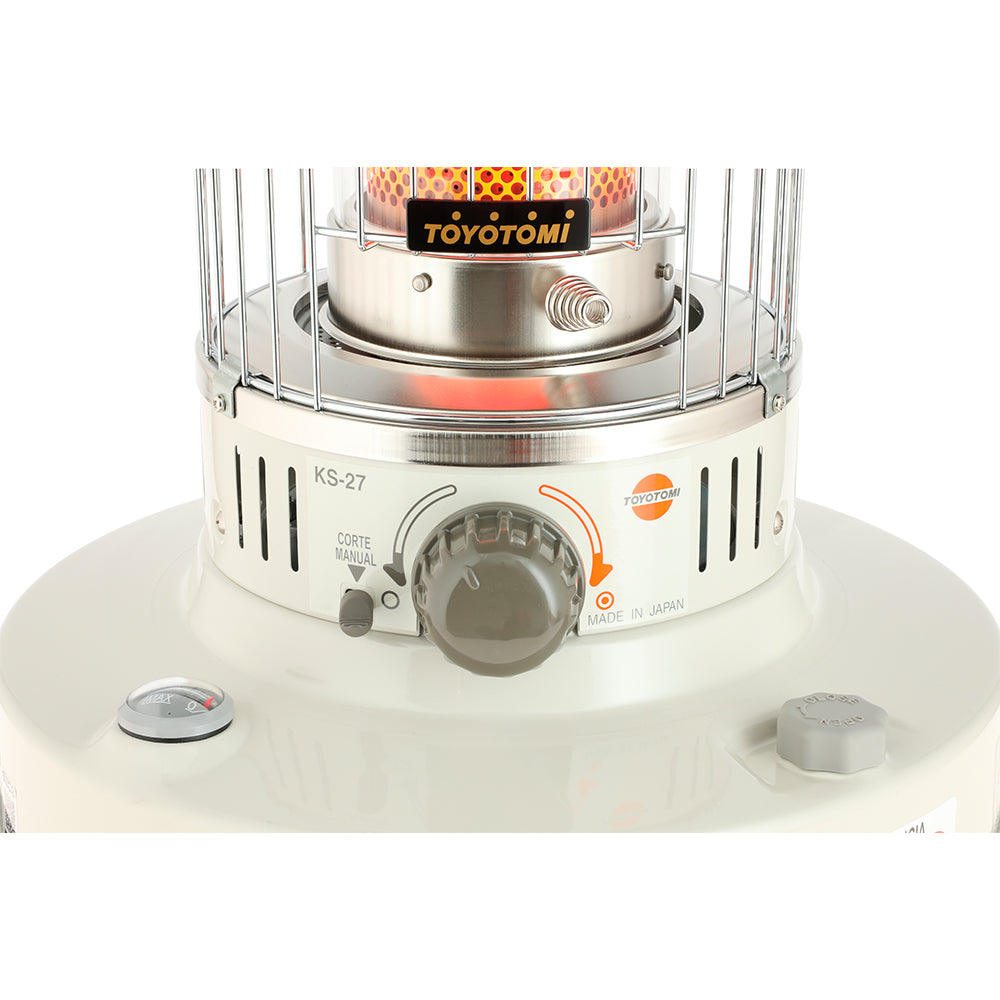 Estufa a Kerosene Mecha 2,9 kW KS-27 White