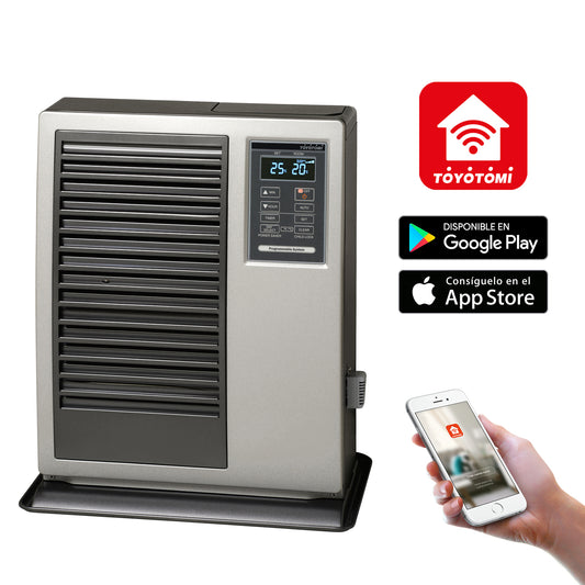 Estufa a Kerosene Tiro Forzado Wi-Fi 3 kW FF-V30T